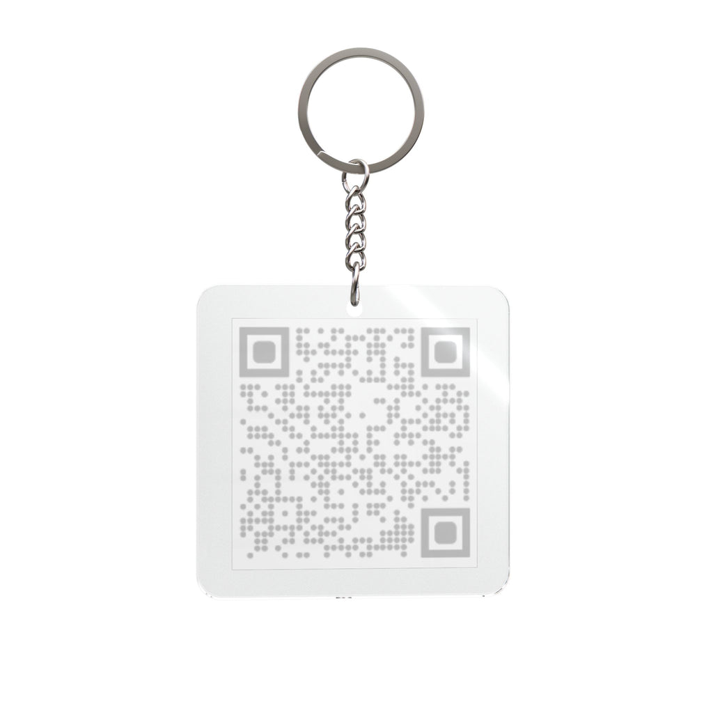 Square Keychain — QR Code to Holy Bible App