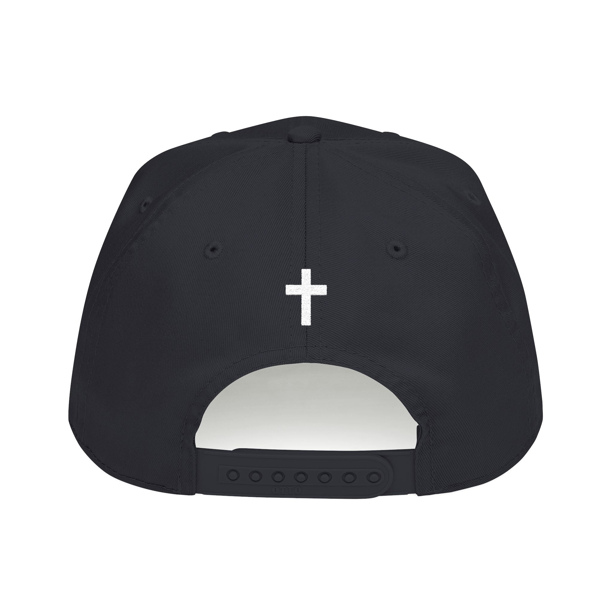 Embroidered "Redeemed"— Titus 2:14 Cross & Lamb Christian Cap